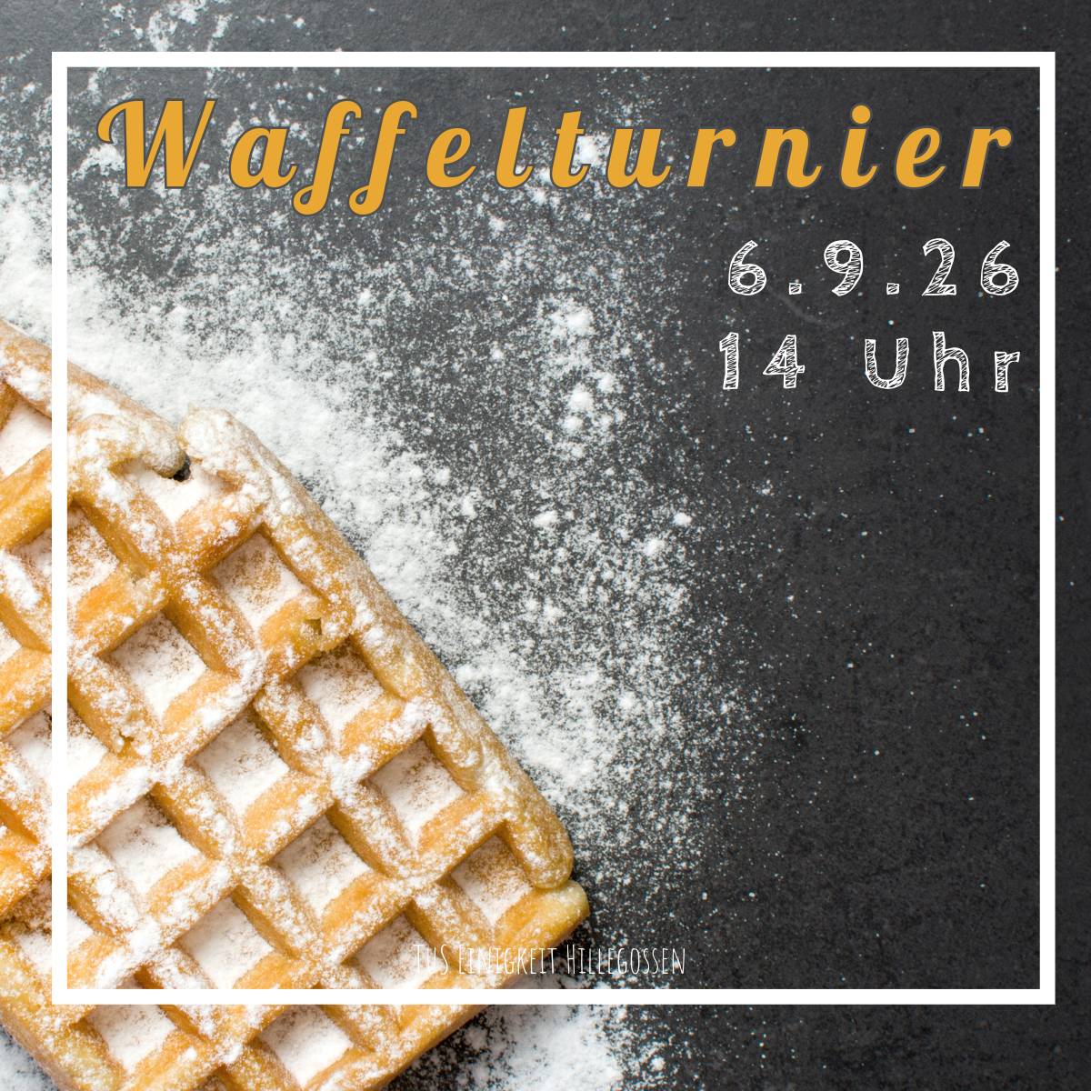 Waffel-Turnier für Kinder